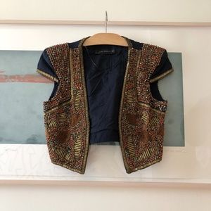 Zara Beaded Vest
